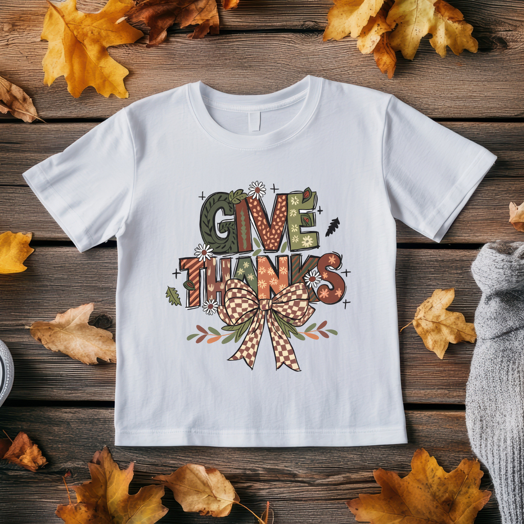 Give Thanks Coquette Bow