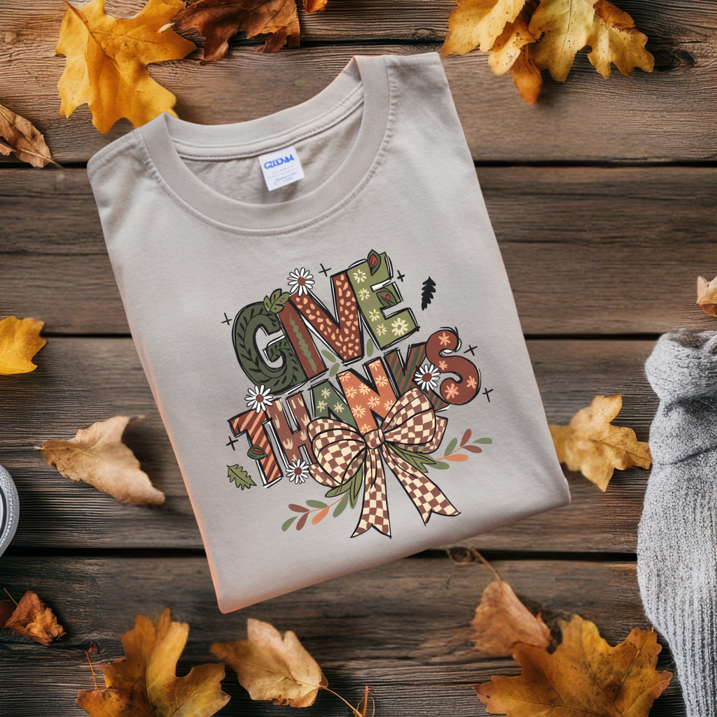 Give Thanks Coquette Bow