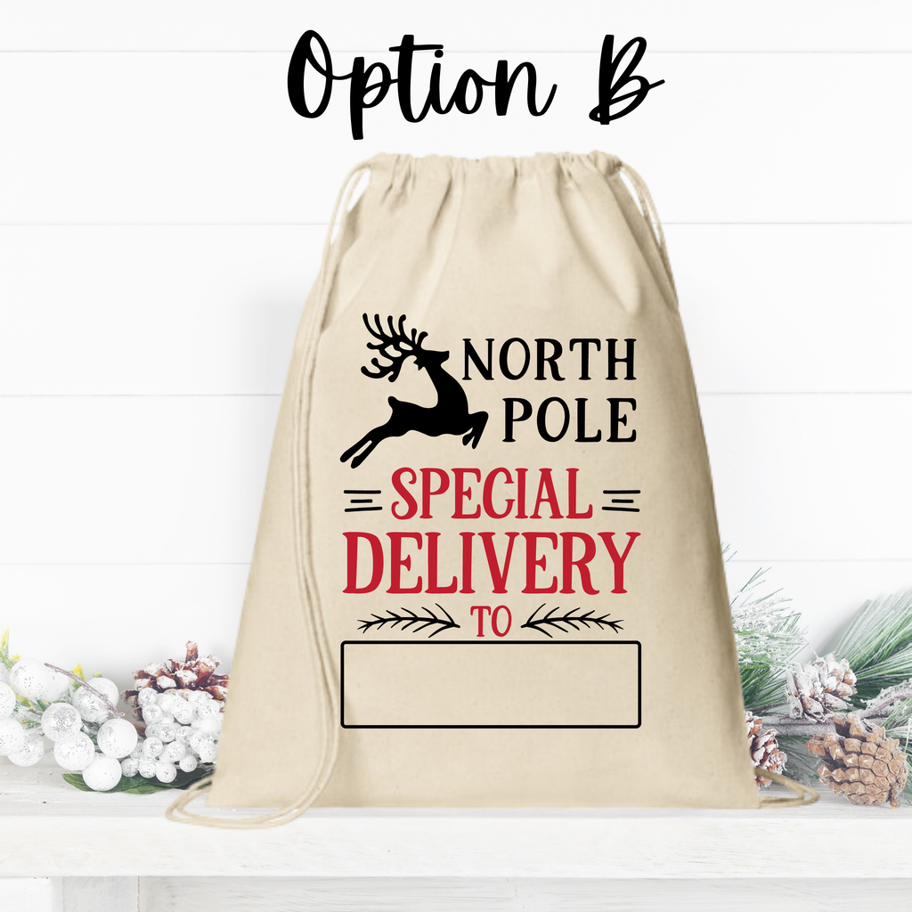 Personalized Christmas Sacks