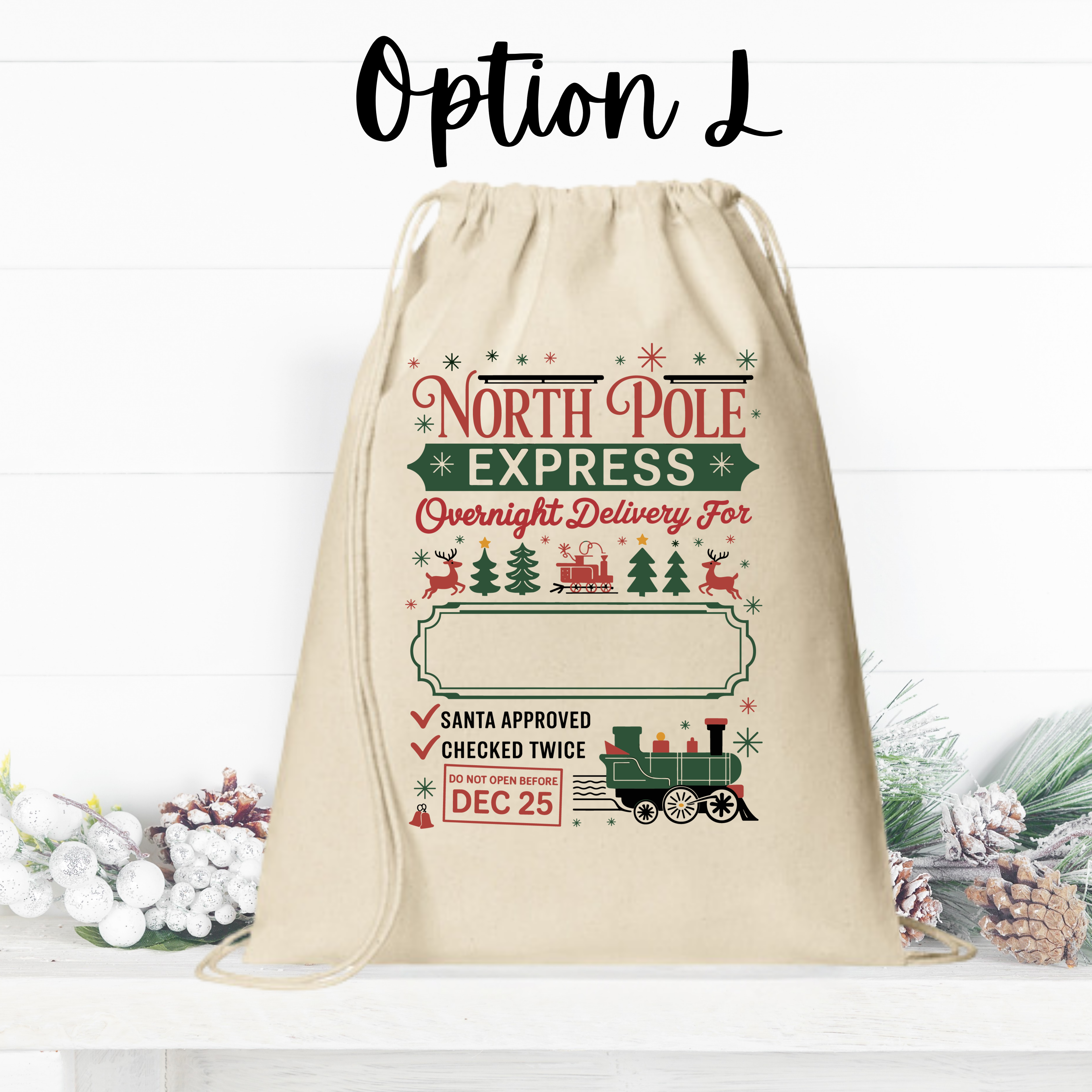 Personalized Christmas Sacks