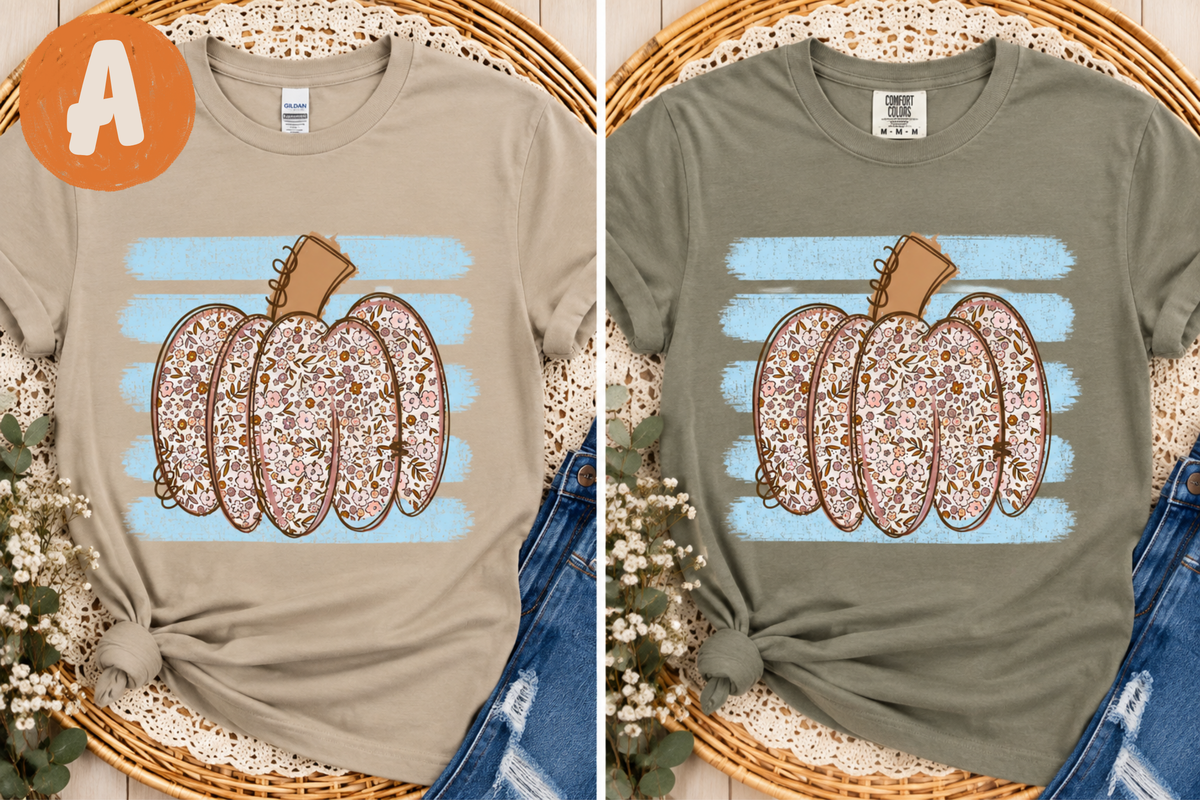 Fall in Bloom Pumpkin