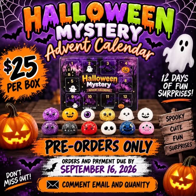 Halloween Advent Squisy